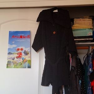 Black Wrap Shae Sweater